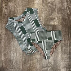 Acacia Green Elliot Costa Surf Top & Mateo Bottoms